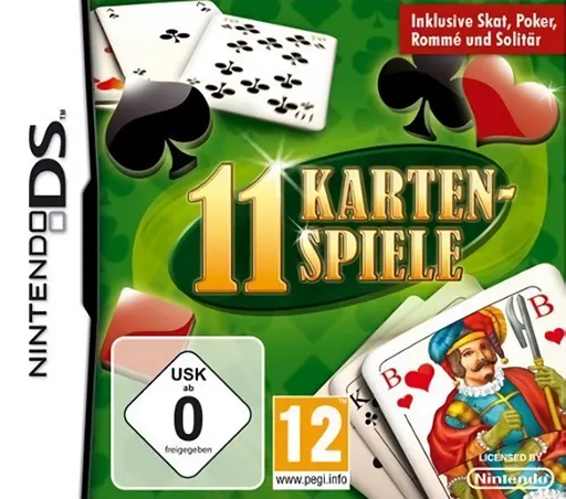 11 Card Games (Europe) (En,De,Es)
